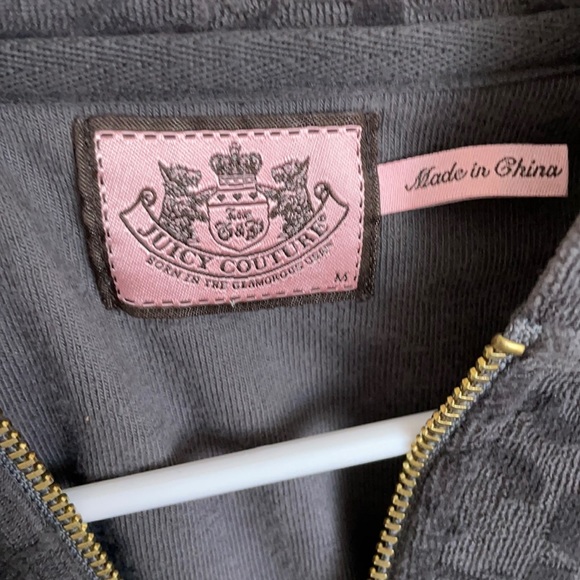 Medium Juicy Couture Velour Jacket - Picture 3 of 3